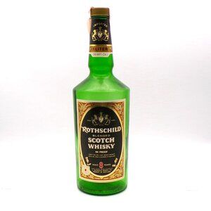 Vintage Rothschild Scotch Whisky Bottle